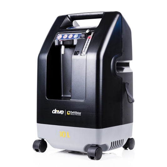 1025DS - DeVilbiss 10 Liter Oxygen Concentrator - angle right