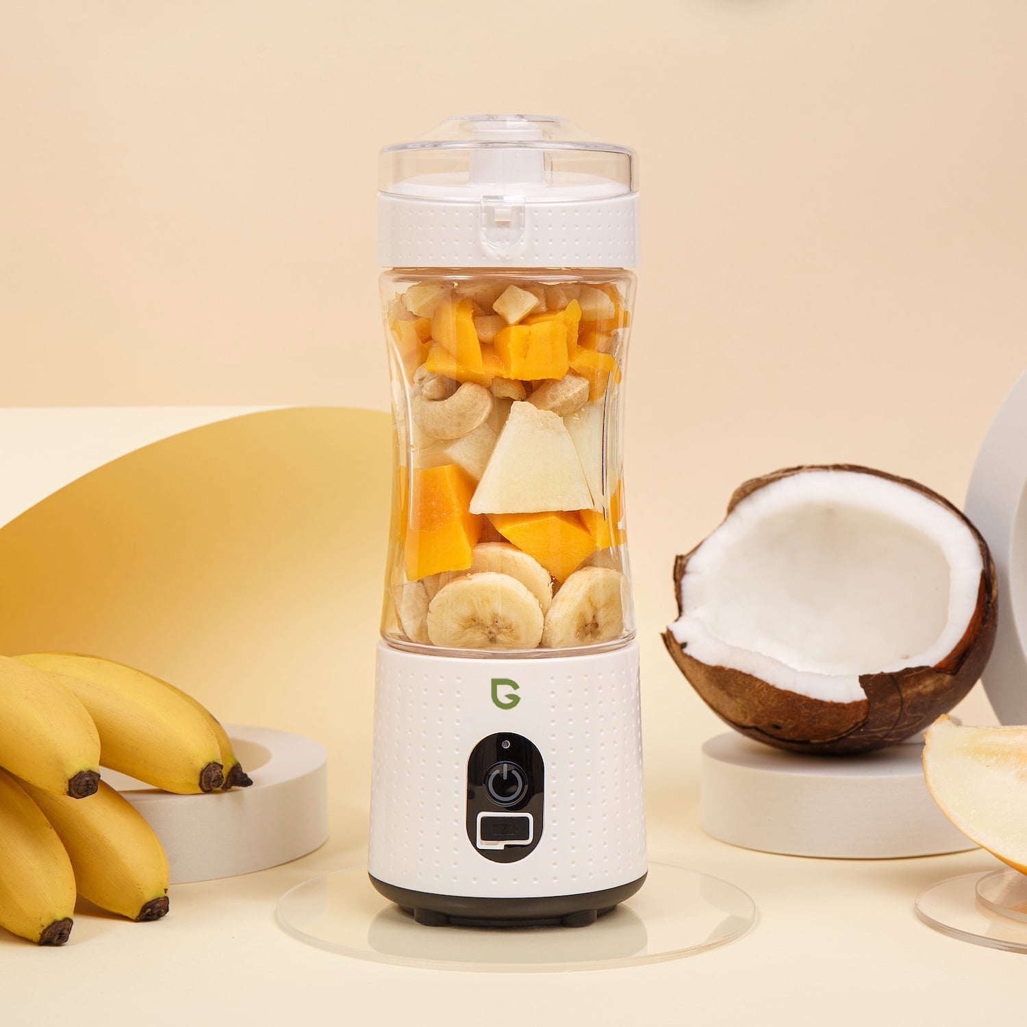GreenTest Portable Blender White