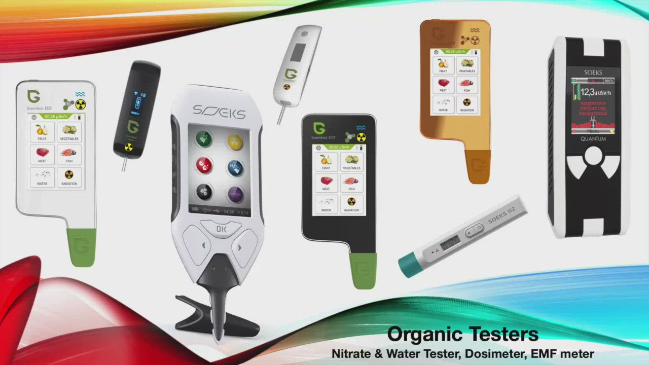 Testing your Food and Environment - EcoVisor F4 and GreenTester ECO for defence of nitrates and radiation