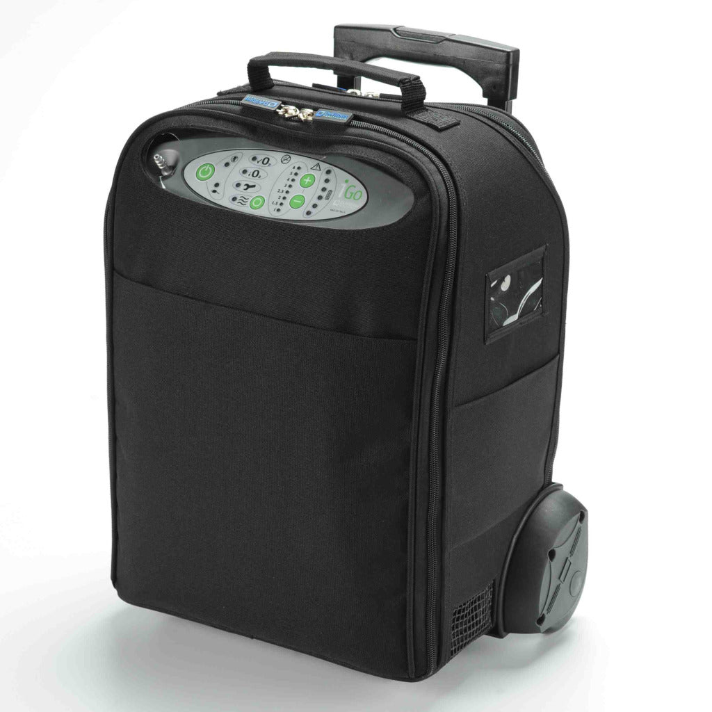 DeVilbiss iGo Portable Oxygen Concentrator with Deluxe Carry Bag