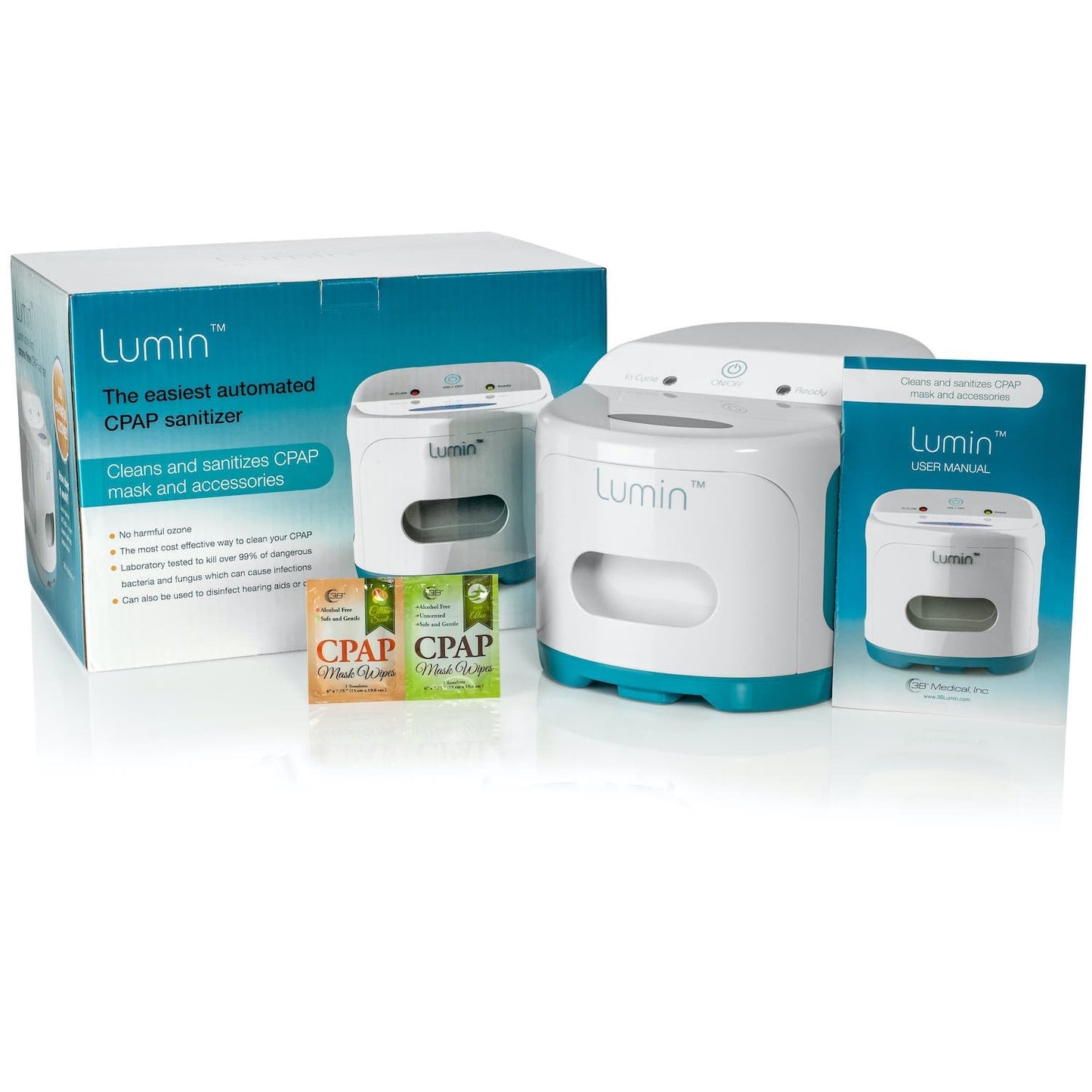Lumin UVC Sanitizing System in box