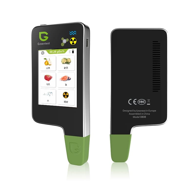 GreenTest ECO 6, black - front & back