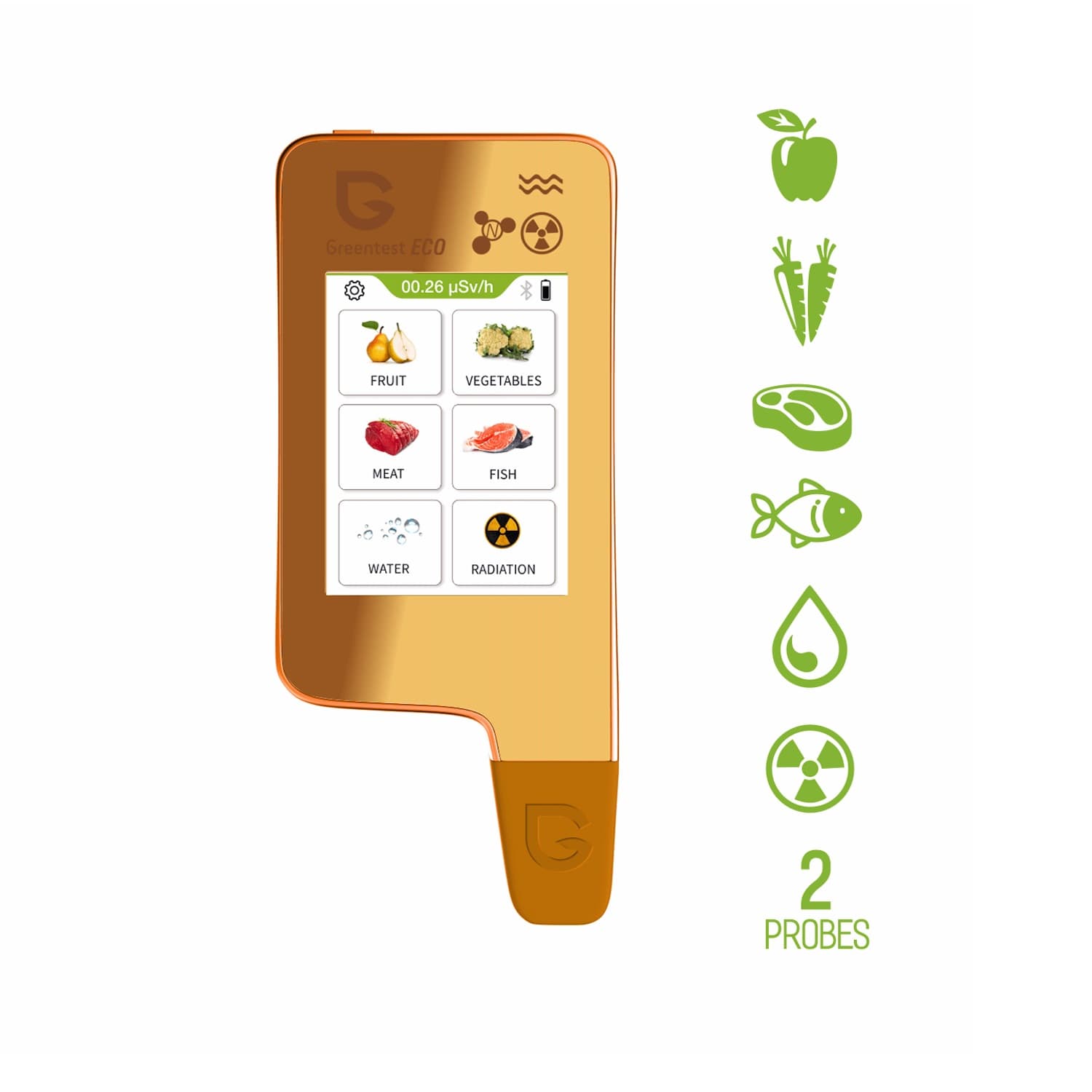 GreenTest ECO – 3-in-1 functions in one device: portable Nitrate, Water  and Radiation detector –