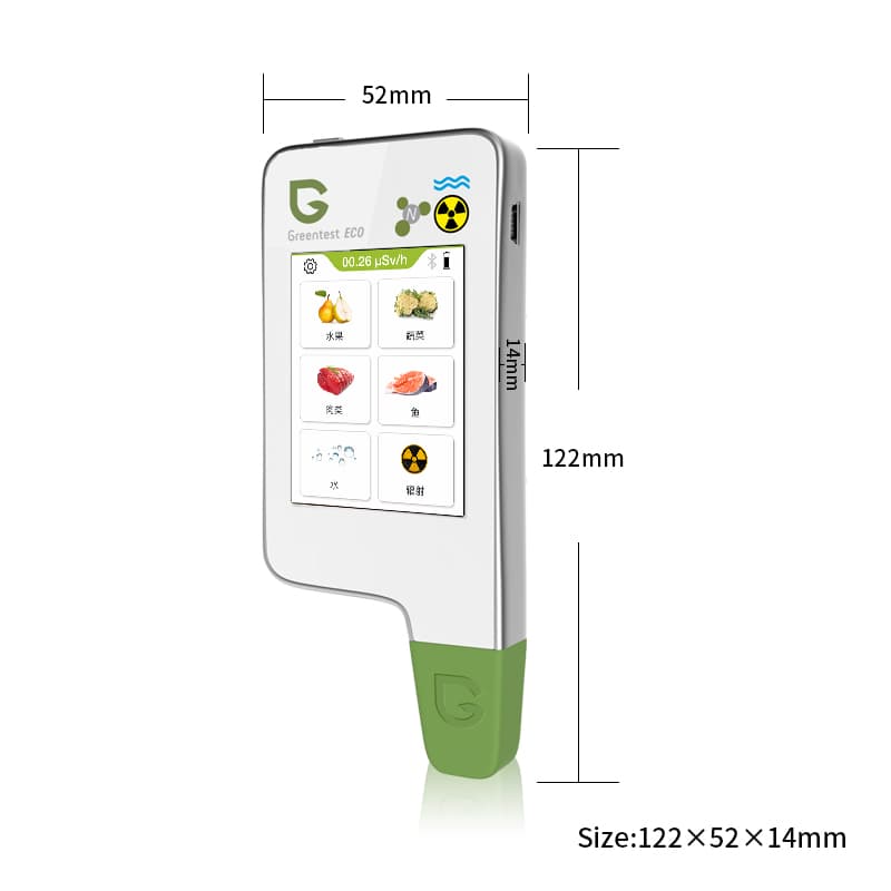 GreenTest ECO 6, white size