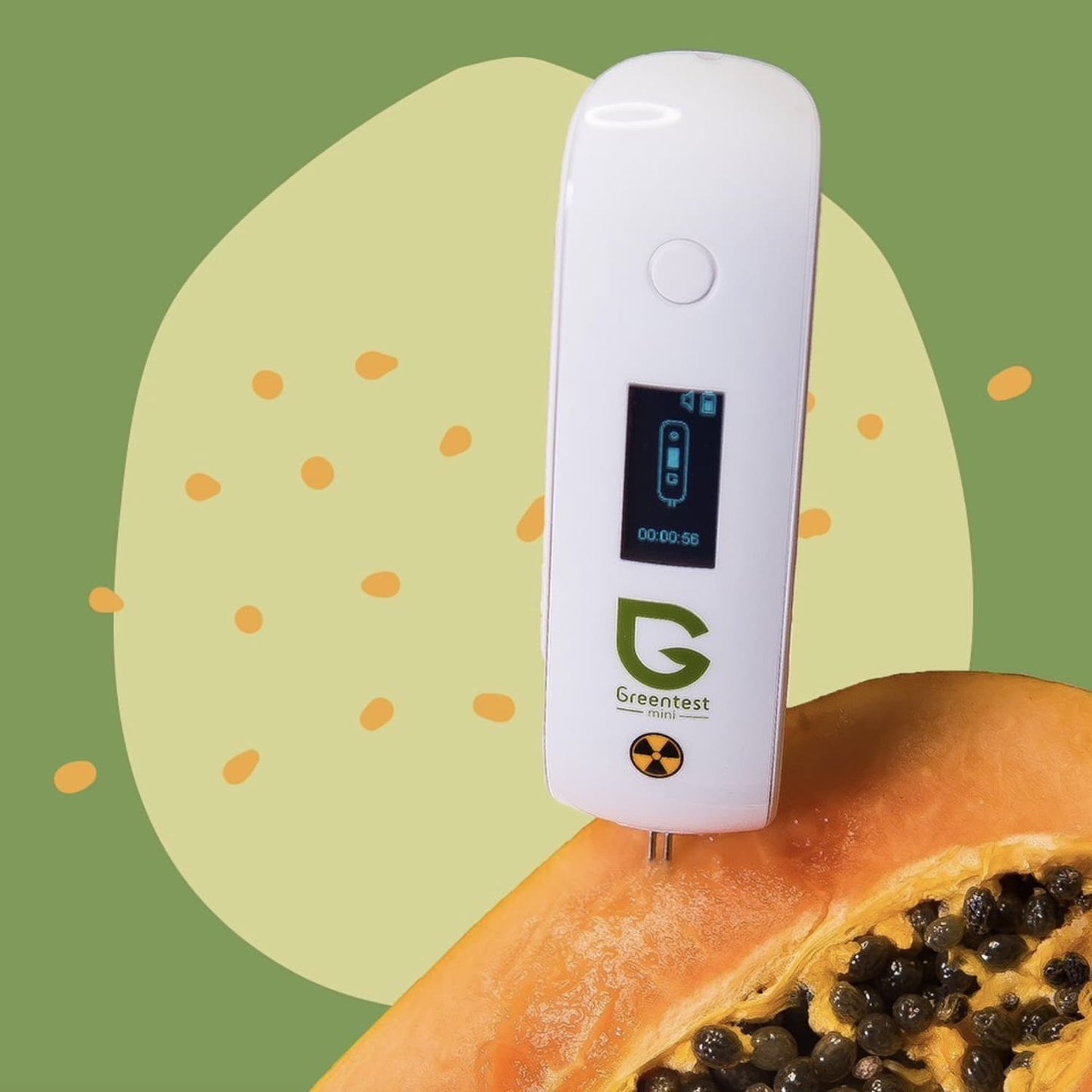 GreenTest Mini ECO - testing papaya