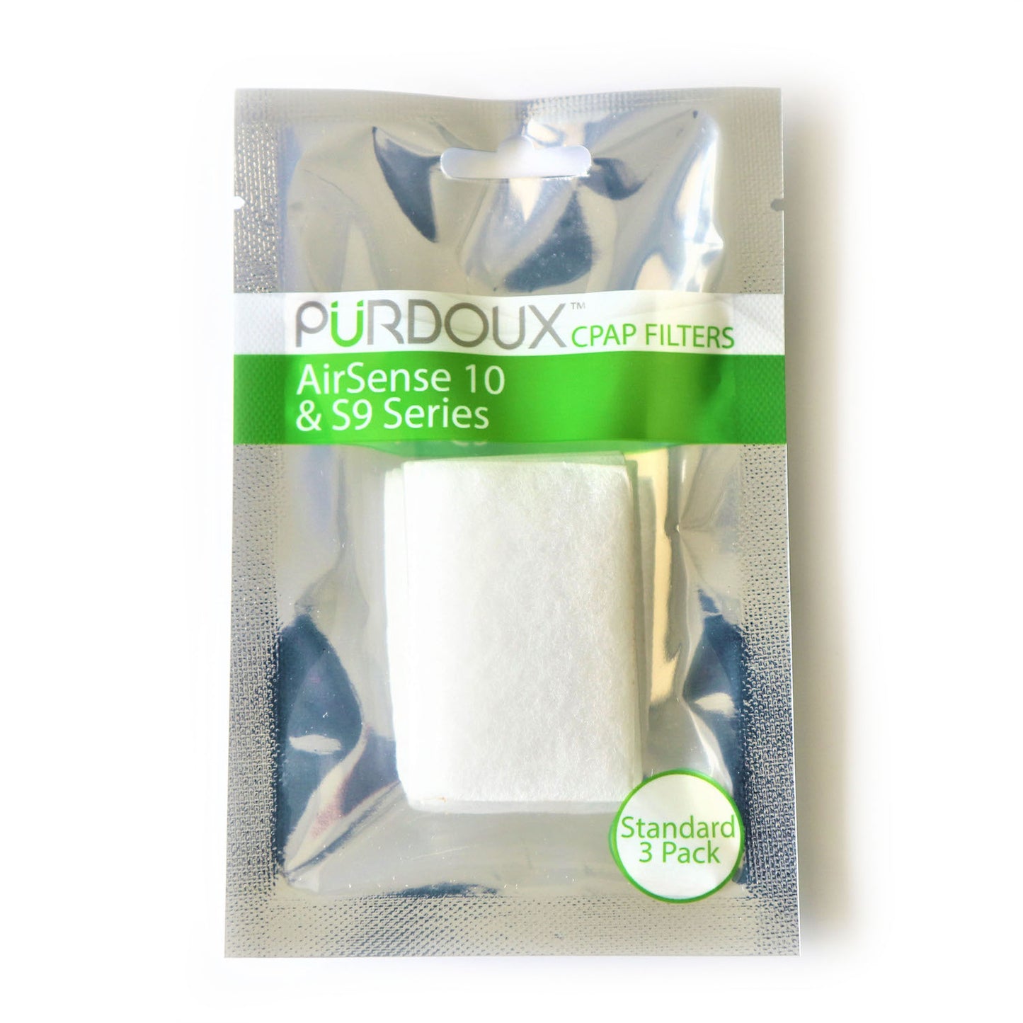 PURDOUX ResMed AirSense 10 & S9 Standard Filters (3 pk)