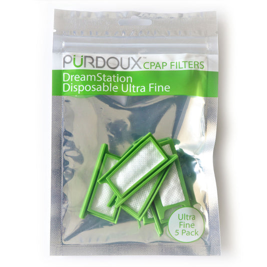 PURDOUX Respironics DreamStation Disposable Ultra Fine Filter - 5 pk