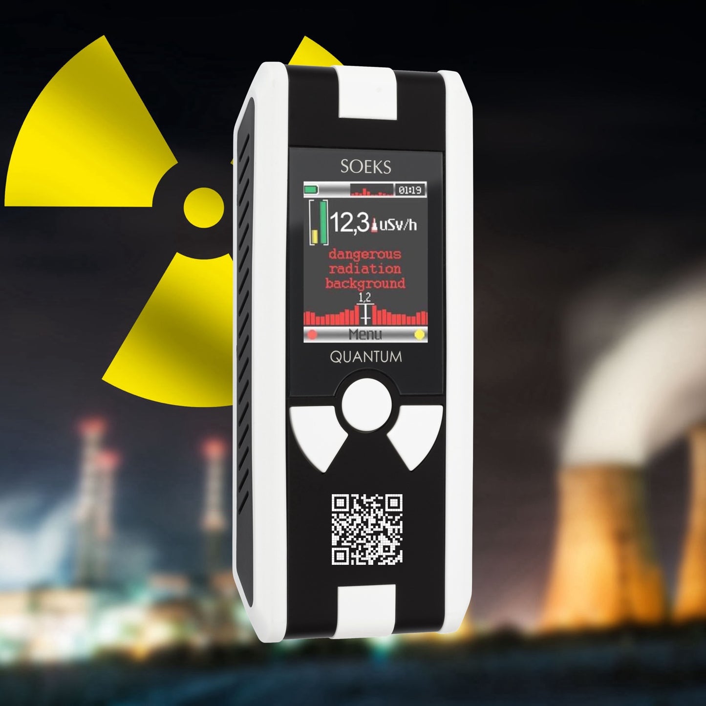 SOEKS Quantum Professional Dosimeter - nuclear power station